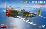 Klijuojamas Modelis MiniArt 48032 P-47M Thunderbolt Advanced Kit 1/48