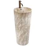 Laisvai Pastatomas Praustuvas REA Blanka Savana Matt Beige 40X40X85Cm