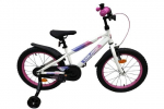 Vaiki&scaron;kas dviratis Volare Lily 18", baltas