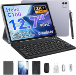 Plan&scaron;etinis kompiuteris Blackview LINK8 12.7" 2K+ 90Hz, 36 GB + 256 GB/SD 2 TB, Android 15, 8400 mAh, 16+13MP, WPS Violetinė