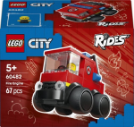 60482 &bdquo;LEGO&reg; City&ldquo; &bdquo;Ratai&ldquo; &ndash; ugniagesių sunkvežimis