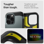 Apsauginis dėklas - Spigen - iPhone 16 Pro - Giluminė žalia - Pusiau standus - I&scaron;skirtinis