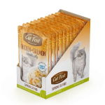 CatFest Vi&scaron;tiena su la&scaron;i&scaron;a želė, &scaron;lapias kačių maistas, 12 x 70 g