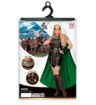 &bdquo;VIKING&ldquo; (suknelė su apsiaustu, diržu, rankų &scaron;ildytuvais, galvos juosta)
