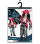 &bdquo;PIRATO SKELETAS&ldquo; (mar&scaron;kinėliai su liemene ir diržu, kelnės, bandana)