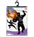 &bdquo;JUODASIS NINJA&ldquo; (paltas su rai&scaron;čiais, kelnės su rai&scaron;čiais, krūtinės &scaron;arvai, kaukė)