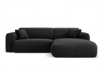 L formos mink&scaron;tas kampas Micadoni Home Nolio, Black