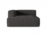 Modulinė sofa Micadoni Home MIC_CHL_L_260_F1_Nuria3, pilka