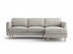 L formos mink&scaron;tas kampas Micadoni Home Eden, Beige Melange