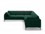 L formos mink&scaron;tas kampas Micadoni Home Bemy, Bottle Green
