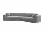 U formos mink&scaron;tas kampas Micadoni Home Strino, Grey