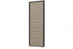 Reguliuojamų horizontalių žaliuzių panelė pavėsinėms Pergola ELEGANCE/DELUXE/FUSION 1.2 m, Woodgrain (113.3 cm)