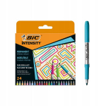 Bic Intensity Permanent žymekliai: 24 spalvos (intense, Pastel, Metallic)