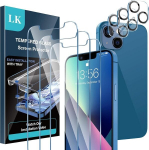 9H Hd Skaidrus Apsauginis Grūdintas Ekrano Stiklas Ir Kameros Apsauga Lk Iphone 13 Pro Max 3 Vnt.