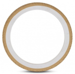 14 colių dviračio padanga 14x1,75 44-254 baltos smėlio spalvos