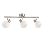 Lubų lempa NOVO 93-52131 Satininis nikelis 3x40W E14