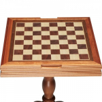 Žaidimų stalas, 3-in-1 &scaron;achmatai &scaron;a&scaron;kės nardai, 65x65x67.6 cm, mediena
