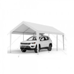 Mobilus automobilio užuovėjos tentas 305 &times; 609 &times; 287 cm ( baltos spalvos )