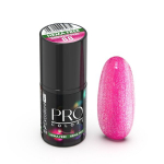 Hibridinis nagų lakas Excellent Pro Pro Colors 88 Mermaid Pink neoninė rožinė be HEMA