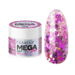 Polygelis Claresa Violet 10 g Lankstus Ilgai I&scaron;liekantis Nagų Gelis