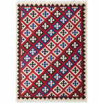 Hanse Home kilimas Kamal kreminis įvairiaspalvis 160x230 &ndash; vilnonio plok&scaron;čio audimo elegancija
