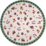 Villeroy & Boch Toy's Delight žalias daugiaspalvis apvalus kilimas 150x150