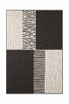 Ted Baker Haringey Flatweave Rug Acacia Black White 120x170
