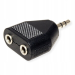 Adapter 3.5mm 1x3.5mm M į 2x 3.5mm F - Garso Dalis