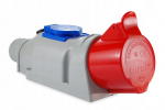 Tarel 32a 400v 3p+n+z 16a 230v Ip44 elektros lizdas