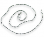 Rutulinė grandinė &scaron;lifuoto plieno bico (SSF9) 3mm rutuliai + strypas
