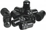 Ventilio dangtelis ProX Alu AV-02 AV/Schrader black