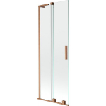 Vonios sienelė Mexen Velar L, 70 x 150 cm, Brushed copper/Transparent