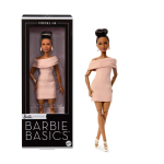 Lėlė Barbie Basics Model 08 su rudais plaukais