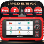 CRP123X V2.0 Elite Automobilių Diagnostikos Krep&scaron;ys, 4 Sistemos - ABS SRS Pavarų Dėžės Variklio Diagnostika Automobiliui Multimarkinė, FCA S