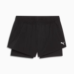 PUMA treniruočių &scaron;ortai moterims PUMA Women s Woven 2in1 Short PUMA Black - 52772301, juodi