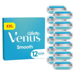 Skutimosi peiliukai &bdquo;Gillette Venus Smooth&ldquo; &ndash; 12 keičiamų galvučių moterims