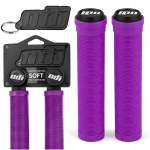 Dviračio Vairo Rankenos Rankenos Odi Soft Longneck Grip Rubber Purple