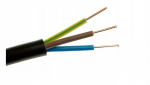 Yky kabel 0.6/1 Kv 3x2.5 mm&sup2;, 1m, Nkt
