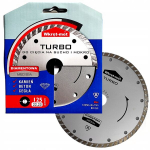 Deimantinis pjovimo diskas Turbo Medium 125mm sausam/&scaron;lapiam pjovimui