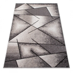 Seta Hali Perlage modernus kilimas Polygons beige-grey 80x150 cm