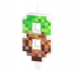 Torto žvakė "minecraft" skaičius 8