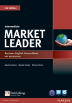 Market Leader 3rd Edition Intermediate Coursebook with DVD-ROM and MyLab Access Code Pack, Market Leader 3rd Edition Intermediate Coursebook with DVD-ROM and MyLab Access Code Pack