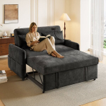 Dvivietė sulankstoma sofa, multifunkcinė, su miego funkcija, USB, namų kino, svetainė, miegamasis