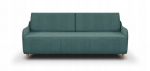 Sofa-lova BEST 3-vietė mėtų spalvos modernus gobelenas miegamoji funkcija