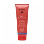 Apsauginis pienelis nuo saulės APIVITA Bee Sun Safe Hydra Fresh veidui ir kūnui SPF50 200 ml