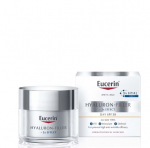 Dieninis kremas nuo senėjimo Eucerin Hyaluron-Filler Day SPF30 + papildymas su hialurono rūg&scaron;timi, nuo rauk&scaron;lių, visų tipų odai