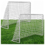 Futbolo vartai, skirti futbolui, ne&scaron;iojami, treniruočių, 2 vnt., 183 x 122 x 61 cm, NS-485