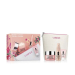 Veido kremo rinkinys Clinique Moisture Surge SPF25 lengvas drėkinamasis kremas, 4 dalių lengvas SPF25