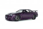 Diecast Modelis Solido S1804311 Nissan Skyline (R34) Gt-R Z Tune Midnight Purple 1999 1/18