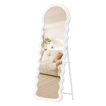 Pilno ilgio veidrodis 50x160 cm baltas MDF rėmas